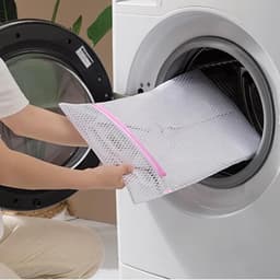 Set van 3 Herbruikbare Mesh Waszakken met Ritsen, 12"x16", Ideaal voor Delicate Kleding, Ondergoed en Reisorganizer — thumbnail 5