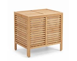 Dubbele wasmand, bamboe MOA, 90 l