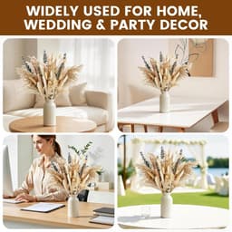 Gedroogd Pampasgras, 140 stuks Pampasdecoratie — thumbnail 5