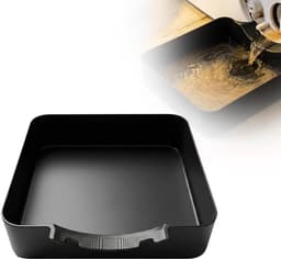Lekbak Wasmachine - Afvoerbak voor wasmachines - Wasmachine Wateropvangbak - Wasmachine opvangbak - Opvangbak tegen lekkage - Opvangbak - Lekbak - Wateropvangbak - voor kelders, appartementen, stacaravans, garages, woningen - 174*164*45 mm - zwart — thumbnail 1