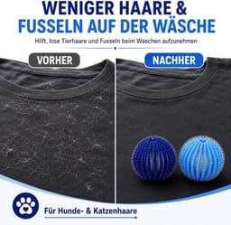 12 Stuks Herbruikbare balletjes voor het verwijderen van dierenharen, Anti-pilling-balletjes voor de wasmachine, Harenverwijderingsballetjes voor de wasmachine — thumbnail 3