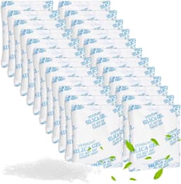 12/24 stuks 25 g vochtabsorberend, droogmiddel voor voederautomaten katten, gelzakjes droogmiddel, verpakking houdt dierenvoer droog en vers voor voederdispenser voor katten (24 stuks) — thumbnail 1