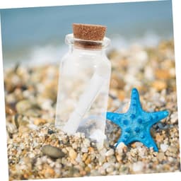 1set Wensflessen Met Kurken Stopper Touw Voor Creatieve Decoraties Geschenken Multifunctionele Glazen Flessen Voor Berichten Sieraden Opslag — thumbnail 3