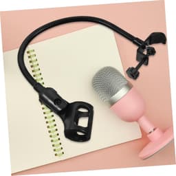 1set Gooseneck Microfoonstandaard Met Verstelbare Arm Ontwerp Voor Verschillende Hoogtes Voor Live Optredens Flexibele Microfoonhouder Met Aanpasbare Richting — thumbnail 3