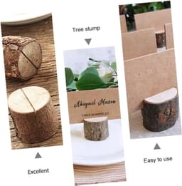 1set Decoratieve Tafelbordjes Retro Signaalhouders Voor Bruiloften Prijsdisplay Tafelnummer Stand Voor Feesten Evenementen — thumbnail 5