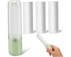 1set Mini Lint Roller Draagbare Plakkerige Voor Dierenharen Herbruikbare Lintverwijderaar Voor Kleding Meubels Met Vervangbare Adhesieve Comfortabele Grip Duurzaam Ontwerp