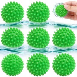 8x Wollen Droogballen voor Zachte Kleding & Snellere Droogtijd — thumbnail 1