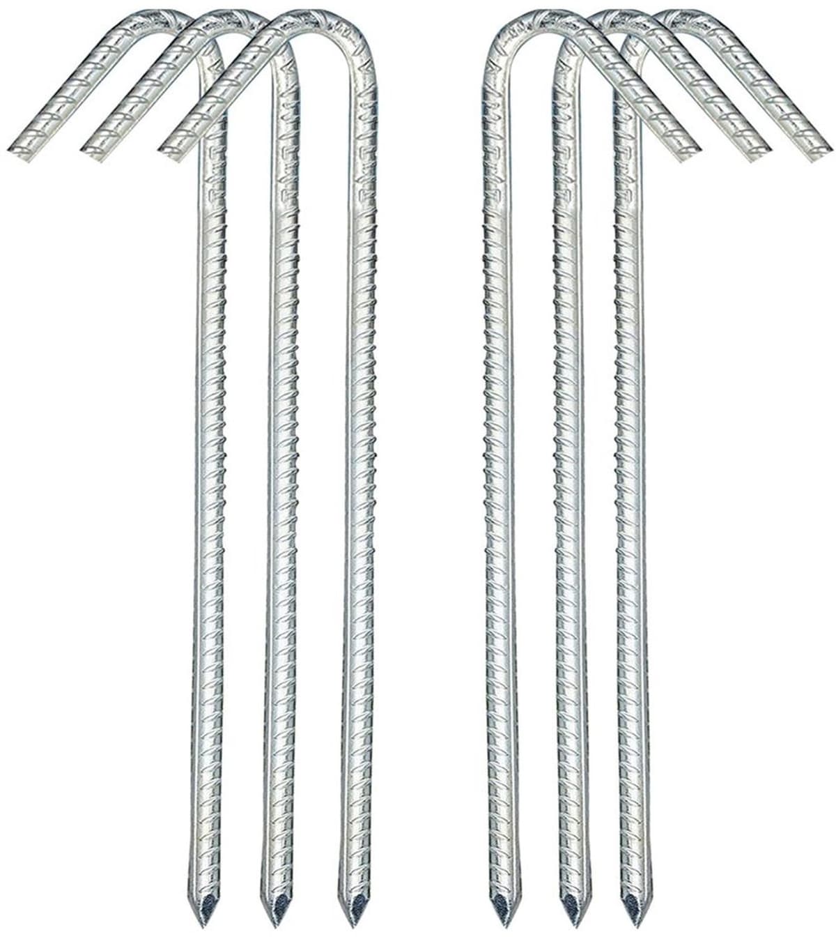 Grondankers voor Tenten en Schommels, 6 Stuks, 30 cm — afbeelding 1