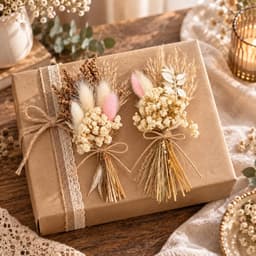 Gedroogde bloemen, boho-gedroogde bloemen — thumbnail 2