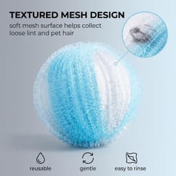 12 stuks ballen voor het opvangen van haren in de wasmachine, 4 cm, voor wasmachine en droger, herbruikbaar, voor het opvangen van haren van huisdieren, honden en katten — thumbnail 3
