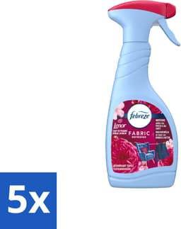 5 x Febreze – Textielspray – Robijn Jasmijn – 500 ml - Voordeelverpakking - 5 stuks — thumbnail 1