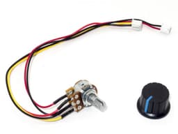 100K B100K OHM Linear Taper Rotary Potentiometer 100KB Pot Knob ON OFF Switch — thumbnail 1