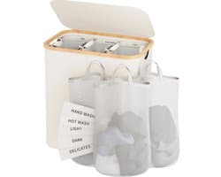 Tremeo Wassorteerder - Wasmand - 160 Liter - Crèmewit