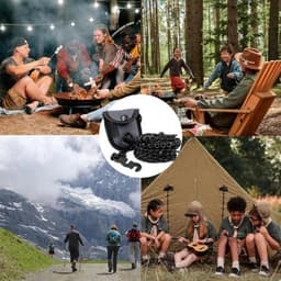 3 meter uitrekbare reiswaslijn met parels en reflecterend detail — thumbnail 4