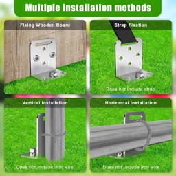 Grondanker - Zwart - 50 cm - Stalen Spiraalgrondanker met L-basis - Voor Camping en Tuinbevestiging — thumbnail 3
