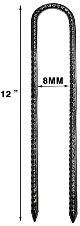 Omgoods - 6 Stuks Verzinkte Grondankers voor Tent en Tuin — thumbnail 4