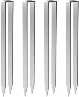 Omgoods - Set van 4 Grondankers voor Rozenbogen van Legering Staal — thumbnail 1