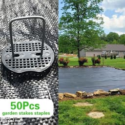 Omgoods - Set van 50 Gegalvaniseerde Grondankers voor de Tuin — thumbnail 2