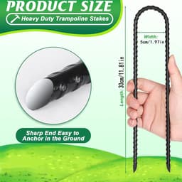 Omgoods - Set van 8 Grondankers voor Trampolines en Tenten — thumbnail 3
