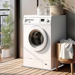 Wasmachine Opvangbak - Lekbak RVS - Water Overlast Voorkomen - Roestvrij Staal - 70x70x5cm - Zilver — thumbnail 4