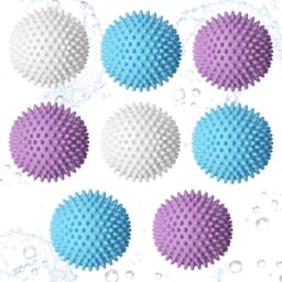8 stuks drogerballen, wasballen, wasballen voor wasdroger, wasbal voor wasmachine, herbruikbare drogerballen, wasdrogerbal voor thuis, kleding reiniging — thumbnail 2