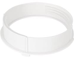 1-pack - Aansluiting voor slang van draagbare airconditioner - Aansluiting voor draagbare airconditioner - Adapter voor afvoerslang van airconditioner - Geschikt voor afvoerslangen van 5,9 inch - 5,9*6,3 inch - Wit