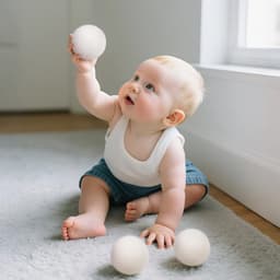 Solidchoice - Set van 6 Wol Droogballen van 100% Nieuw-Zeelandse Schapenwol — thumbnail 5