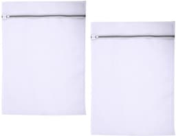 Solidchoice - 2 Stuks Waszakken met Rits voor Kleding — thumbnail 1