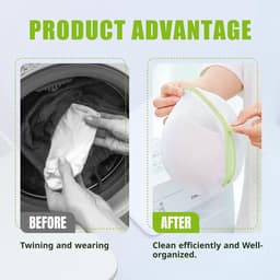3 Stuks-waszak- waszakjes met rits-waszakken voor wasgoed-mesh waszakken-waszakken-waszak klein -wasnet-waszakje bh-Waszakje Lingerie- wasmachine zakken-Beschermt Kleding — thumbnail 2