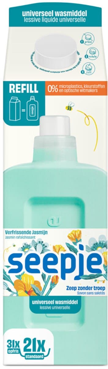 Seepje Wasmiddel Refill Pak Universeel - 945 ml — afbeelding 1