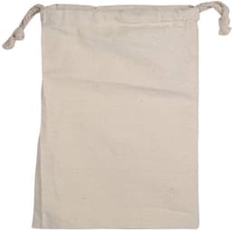 Zware canvas waszak met trekkoord, grote capaciteit voor was en opslag, 4 maten, ruimtebesparend en netjes organiseren van uw huis (22 * 28cm) — thumbnail 1