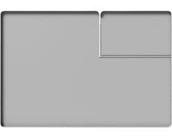 Droger Top Beschermmat - Wasmachine Afdekplaat - Keukenblad Beschermen - Met Pluizenfilter Opening - 66x46 cm - Zwart