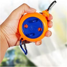 Uittrekbare Waslijn - Draagbare Kledinglijn - Was Drogen Buiten - Verstelbare Lengte - 8 Meter Touw - Oranje — thumbnail 4