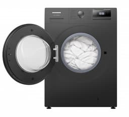 Heinner HWM-HME712IVSMTGA+++ Wasmachine – 7 kg – 1200 RPM – Energieklasse A – Inverter Motor – 15 Programma’s – Stoomprogramma’s – 15 Min Snelprogramma – Digitaal Display – Kinderslot – Titaniumgrijs — thumbnail 4