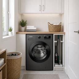 Heinner HWM-HME814IVTGA20+++ Wasmachine – 8 kg – 1400 rpm – Energieklasse A-20% – Inverter Motor – 15 Programma’s – Stoomfunctie – Digitaal Display – Titaniumgrijs – 5 Jaar Garantie — thumbnail 5