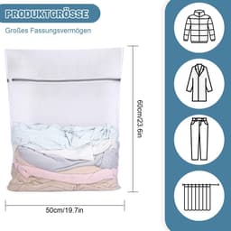 Dailygoods - Wasnet Groot - Herbruikbaar voor Wasmachine (50 x 60 cm) — thumbnail 3