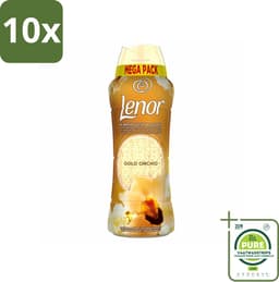 10 x Lenor – Geurparels – Gouden Orchidee – 570 g - Grootverpakking - Geurparel - Wasgeur - Orchidee - Vanille - Wasgeurparfum — thumbnail 1