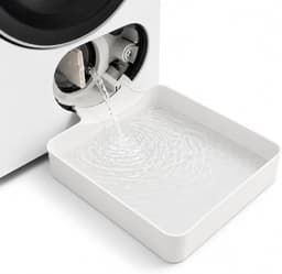 Universele afvoerbak voor wasmachines met voorlader - Afvoerbak voor wasmachine - Onderdelen voor wasmachines - Eenvoudig te installeren - Wordt gebruikt voor het reinigen van filters, het onderhouden van waterpompen en het opvangen van water — thumbnail 1