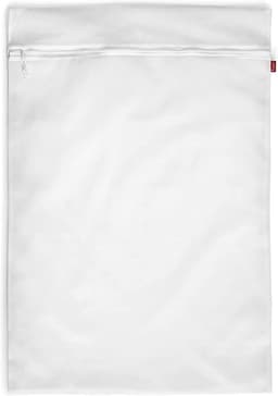 Wasnetjes met ritssluiting - Wit - 30 x 40 cm - Herbruikbaar wasnetje van sterk materiaal - Voor bescherming van kleding in wasmachine en droger — thumbnail 5