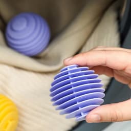 ballen wasballen herbruikbare wasballen siliconen droger ballen voor snel drogen en verminderen van vouwen voor kleding Pack van 4 — thumbnail 3