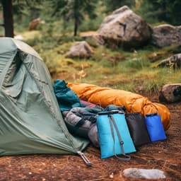 Waterdichte Dry Bag Set 6 Maten Lichtgewicht Zakken en Lange Verstelbare Schouderriem Outdoor Waterdicht Houden Gear Dry Bag Stuff Zakken voor Backpacken, Varen, Wandelen Camping — thumbnail 3
