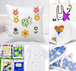 Textielstiften, wasmachinebestendig, 30 kleuren, textielverf, permanent, niet giftig, voor T-shirts, stoffen zakken, schoenen, knutselen, textielstiften voor kinderen en volwassenen — thumbnail 5