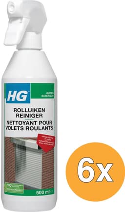 HG - Rolluiken Reiniger - 6 x 500 ml - Voordeelverpakking — thumbnail 3