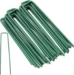 Tuingrondankers - Groen - 15 cm - Verzinkt Staal - Voor Bevestiging van Tuindekens en Hekken — thumbnail 1