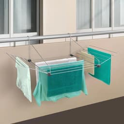 Solidchoice - Opvouwbaar Balkonkleding Rek, 12 Meter — thumbnail 3