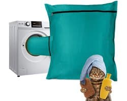 Solidchoice - Waszak voor Huisdier Handdoeken en Speelgoed, Blauw