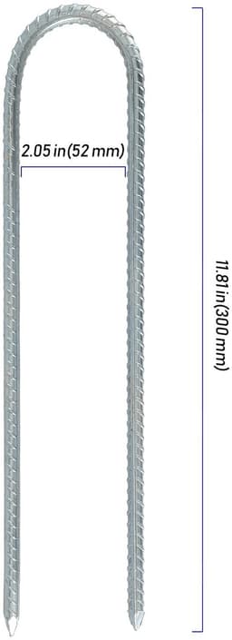 Solidchoice - 10 Stuks 30 cm Grondankers voor Tenten en Tuin — thumbnail 5