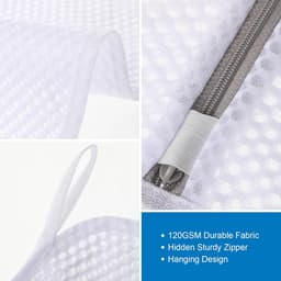 Waszakken Set - Honingraat Mesh - Duurzaam en Sterk - Met Verborgen Rits - Voor Delicate Kleding — thumbnail 1