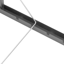 Droogrek - Opklapbare badkamerdroger aan de muur gemonteerd - 70 cm Zilver — thumbnail 5