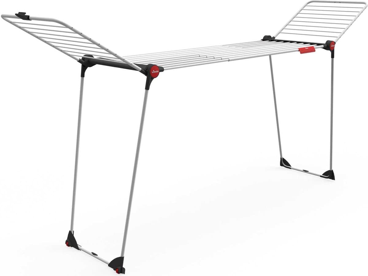 Vileda Infinity Flex Droogrek - Tafel Droogrek - 30 m drooglengte - Telescopisch uittrekbaar centraal plateau - Hoge vleugels — afbeelding 1